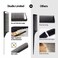 STUDIO LIMITED Carbon Pin Tail Comb Set &ndash; 12 Pcs Anti-Static Rat Tail Combs for Easy Parting and Styling with Stainless Steel Tips