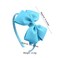Girl's Fashion Pure Color Bowknot Headband Multicolor Optional for Travel Photography Daily Life (Yellow)