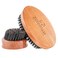 ZilberHaar - Men's Slanted Bristle Hair and Beard Brush - Natural Boar and Pearwood Military Style