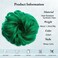 Space buns hair piece, Green Hair Bun Hair Pieces for Women Girls Synthetic Wavy Curly Hair Bun Scrunchies Ponytail Extensions (Green)