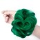Space buns hair piece, Green Hair Bun Hair Pieces for Women Girls Synthetic Wavy Curly Hair Bun Scrunchies Ponytail Extensions (Green)