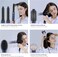IG INGLAM MegaAIR Styler, 5 in-1 Professional Interchange Hair Dryer Brush 110,000 RPM Brushless BLDC Motor Ionic Hot Air Brush Volumizing and Shape, Prussian Blue