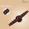 Parcelona French Pinch Tortoise Shell Covered Spring Crystal Jaw Hair Claw Clip Clamp Clutcher for Women