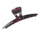 Parcelona French Pinch Tortoise Shell Covered Spring Crystal Jaw Hair Claw Clip Clamp Clutcher for Women