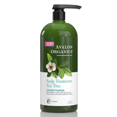 Avalon Organics Conditioner Scalp Treatment Tea Tree, 32 oz
