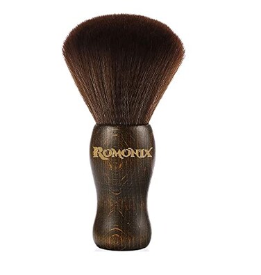 Neck Duster Brush - ROMONIX Professional Barber Large Hair Cutting Neck Hair Brush Barber Cleaning Hairbrush Hair Sweep Styling Tool