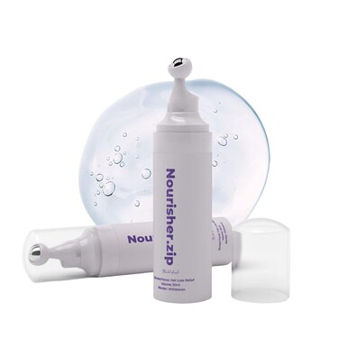 Nourisher.zip Hair Serum Ampoule - Highly Concentrated Scalp Treatment for Hair Growth (1.01 fl oz)