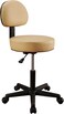 Master Massage Pneumatic Hydrolic Rolling Massage Clinical Spa Tattoo Office Swivel Stool with Backrest