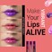 Profusion Cosmetics Sea Witch 3 PC Shimmer Lip Gloss, Long-lasting Effortless Gliding Formula, Intense Color and Rise Your Makeup Routine With Premium Beauty Tool