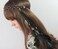 Women Lady Bohemian Double Braided Headband Tassels Hairband Headwear Hippie Feather Headband Hair Hoop Handmade Indian Fascinator Headband Headdress Hair Bands Hair Accessories (Black)