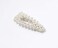 2PCS Women Fashion Sweet Imitation Pearl Hair Clip Hairpin Hair Accessories Simple Alloy BB Hairgrip (A# - Silver)