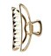 Suoirblss Vintage Metal Claw Hair Clip Women Fashion Retro Hair Catch Barrette Hair UpdoClaw Clip Jaw Clips for Thick Hair (Gold)
