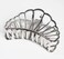 Women Lady Girls Vintage Metal Claw Hair Clip for Thick Hair (Silver)