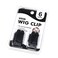 Self Snap On Wig Clip 6PCS (Black), Made in Korea and No Sewing Needed for Hair Extensions