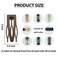 40 Pcs Snap Hair Clips for Women Girl Double Grip Hair Clips Hair Barrettes 8 Colors Women Hair Barrettes Accessories with Plastic Box (40pcs)