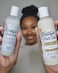 Rastta Loc's Loc Cleansing Duo Set with pH balancing ACV shampoo and Rhassoul Clay Co-Wash Cleansing Rinse. Two 4oz. bottles. Weekly and monthly loc, braid, dreadlock cleansing and washing kit.
