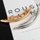 2Pcs Fashion Simple French Style Barrette Slim Thin Metal Hair Clip Barrette Hair Jewellery for Women Girl Teen Hair Styling Accessorie, 4.5 Inches Long (Silver + Gold)