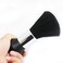 1 Piece Neck Duster Brush Barber Brush Hair Cutting Neck Duster Brush Neck Face Hair Cleaning Brush Hair Grooming Shaving Sweeping Brush, Black