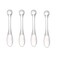 10 Pcs Transparent Acrylic Makeup Sticks Mud Mixing Tool Mask Spatula DIY Face Beauty Makeup Tool Portable Mask Stick Cosmetic Mask Spoon Spatulas Mask Stick Cosmetic Spatula