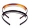 Suoirblss 8PCS Plastic Tooth Hair Comb Headband Hard Headbands Ribbon Hairband Women Men Hair Accessory (style01)