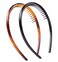 Suoirblss 8PCS Plastic Tooth Hair Comb Headband Hard Headbands Ribbon Hairband Women Men Hair Accessory (style01)