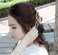 Suoirblss Women Lady Rhinestones Large Hair Claw Clip Hairpin Jaw Clips Thick Hair Accessories (Brown)