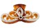 Suoirblss Women Lady Rhinestones Large Hair Claw Clip Hairpin Jaw Clips Thick Hair Accessories (Brown)