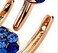 Suoirblss 1PC Elegant Butterfly Hairpin Fancy Rhinestones Claw Clip Jaw Clips for Women Lady (Blue)