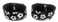 Brand Soccer Sleeve Scrunchies (pair), Black, Holders/Flexes/Straps from the Original USA Inventor