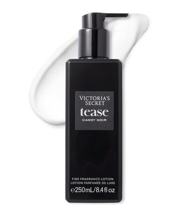 Victoria's Secret Tease Candy Noir Fragrance Lotion, Notes of Raspberry Glaze, Night-Blooming Iris &amp; Warm Tonka, (8.4 oz)