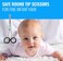 Ruvanti Professional Round Headed Nose Hair Scissors For Kids &amp; Infant Baby - 5.2 Inches Stainless Steel Nail, Mustache, Eyebrow Scissors For Men, Women - Facial And Beard Grooming &amp; Trimming.