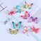 LOCOLO 20Pcs Hair Clips Butterfly Hair Clips Butterfly Snap Clips Barrettes for Toddlers Baby Girl and Women