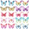 LOCOLO 20Pcs Hair Clips Butterfly Hair Clips Butterfly Snap Clips Barrettes for Toddlers Baby Girl and Women