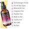 FORMULAB Face Oil For Women and Men, Non Comedogenic Rosehip Oil for Face with Jojoba For Dry Skin, Glazed Donut Glow 1oz
