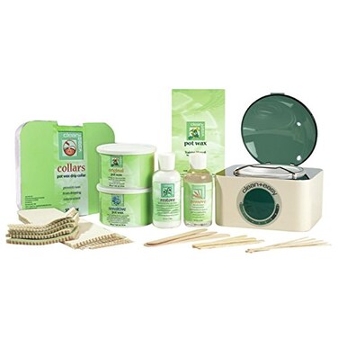 Clean + Easy Professional Deluxe Pot Wax Starter Kit, 11 Count