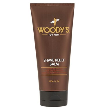 Woody's Shave Relief Balm, Soothing Treatment Calms &amp; Heals Post-Shave Skin, 6 Oz