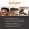 Woody's "Mold It Hair Paste, Medium Hold Matte Finish Styling Product For Men, Adds Texture &amp; Volume, 3.4 oz