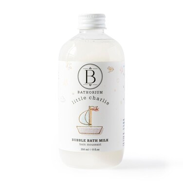 Little Charlie Bubble Bath Milk &ndash; Gentle &amp; Nourishing Bubble Bath for Babies, Enriched with Coconut Milk &amp; Oatmeal, Safe for Sensitive Skin, Soothes &amp; Moisturizes, 8 fl.oz