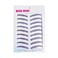 Neva Nude Instant Eyebrows 10 Pairs, Dark Brown/Black Temporary Eyebrows   Easy Application &amp; Long Lasting   Waterproof (Amorous Assistant)