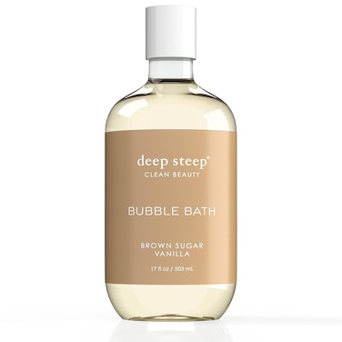 Deep Steep Bubble Bath, 17 oz (Brown Sugar Vanilla)