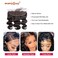 13x4 Frontal Body Wave Closure 100% Human Hair HD lace Frontal Body wave Lace Closure Only with Baby Hair Natural Color 18 Inch
