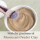 Moroccan Rhassoul Clay (Nude) Powder   Ghassoul Clay   mi nature   Skin care mask for deep cleansing,nourishing,detoxifying  Hair Cleanser and nourishing  227g(8oz)