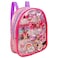Minnie Mouse Accessories Bundle - 10 Pc Hair Set with Bows, Clips, Stickers, Bag, and More