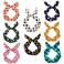 Wire Headbands for Women - Dot Twist Bow, Bunny Ears Headband, Fashion Wire Headwraps for Hair Bands, Holders &amp; Accessories for Workout, Yoga, Running - Pack of 8