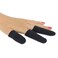 Jatai Heat Shield Professional High Heat Resistant Finger Protection Guards for Curling and Flat Irons, Wands, Blow Dryers - 3pc (Small/Medium, Black)