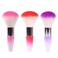 WOKOTO 3Pcs Soft Nail Brushes Remove Dust Powder For Acrylic Nails Art Cleaner Brush Manicure Brush Set
