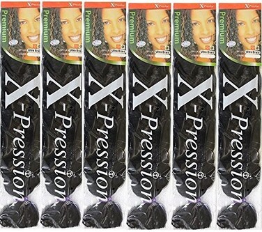 X-pression Ultra Braid (6 pack, 4)