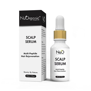 nuorganic Dry Scalp Serum to Hydrate and Moisturize Hair Follicles &mdash; Reduce Hair Loss, Flakiness, Dryness and Itch All in One &mdash; Vegan &amp; Organic (1 fl.Oz / 30ml)