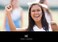 Kenz Laurenz 7" Jumbo Cheer Bow Big Hair Bows with Ponytail Holder Large Classic Accessories for Teens Women Girls Softball Cheerleader Sports Elastics Ties Handmade (10 pack Red)