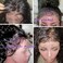 JYZ Full Lace Human Hair Wigs Burmese Wet Curly Hair 150% Density Full Lace Wigs Human Raw Hair Plucked Bleached Knots with Baby Hair 14 Inch Free Part
